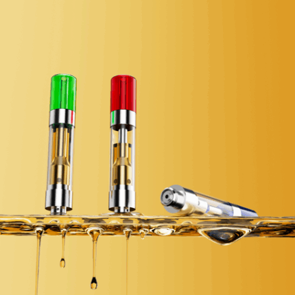 CBD atomizer with 510 thread THC hardware